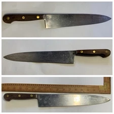 Robinson Knife Co. 17” Knife 12” Blade Full Tang Forged High Carbon Steel USA