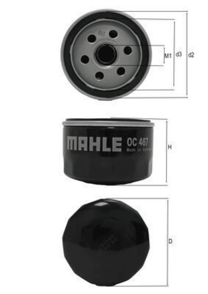 ÖLfilter FüR Alfa Romeo Lada Mitsubishi Nissan Opel Renault Suzuki Dacia-image