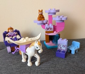 Lego Duplo Sofia Magical Carriage #10822 & Doc McStuffins Backyard Clinic #10606
