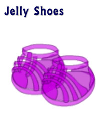 Webkinz Jelly Shoes Shoes Sandals Clothing eStore Code Virtual Only
