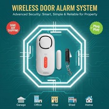 NEW Home-Office-Shop Wireless Remote Security Alarm System Entry Door Anti-Theft