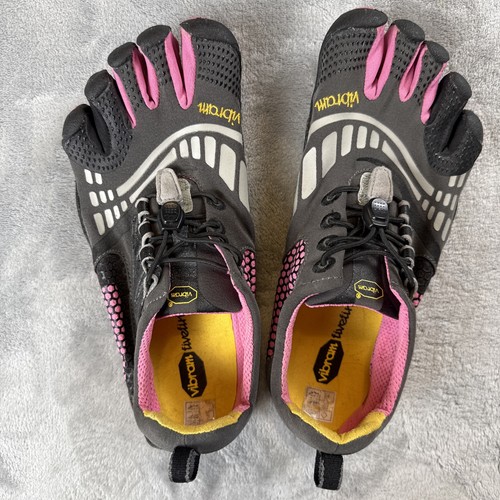 Vibram FiveFingers Komodo Sport Women’s Size 39 (US 8–8.5, UK 6) Pink W3753 Bare - Picture 5 of 9