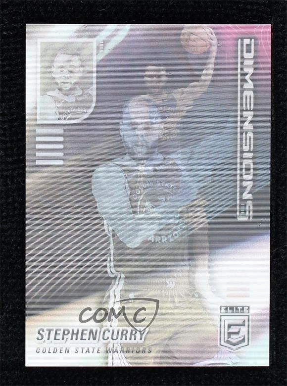 2021-22 Donruss Elite Dimensions Stephen Curry #8 0kr0