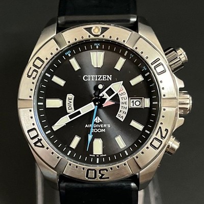 Citizen Promaster Diver Watch Solar Radio 200m 43mm Eco Drive Caliber H112