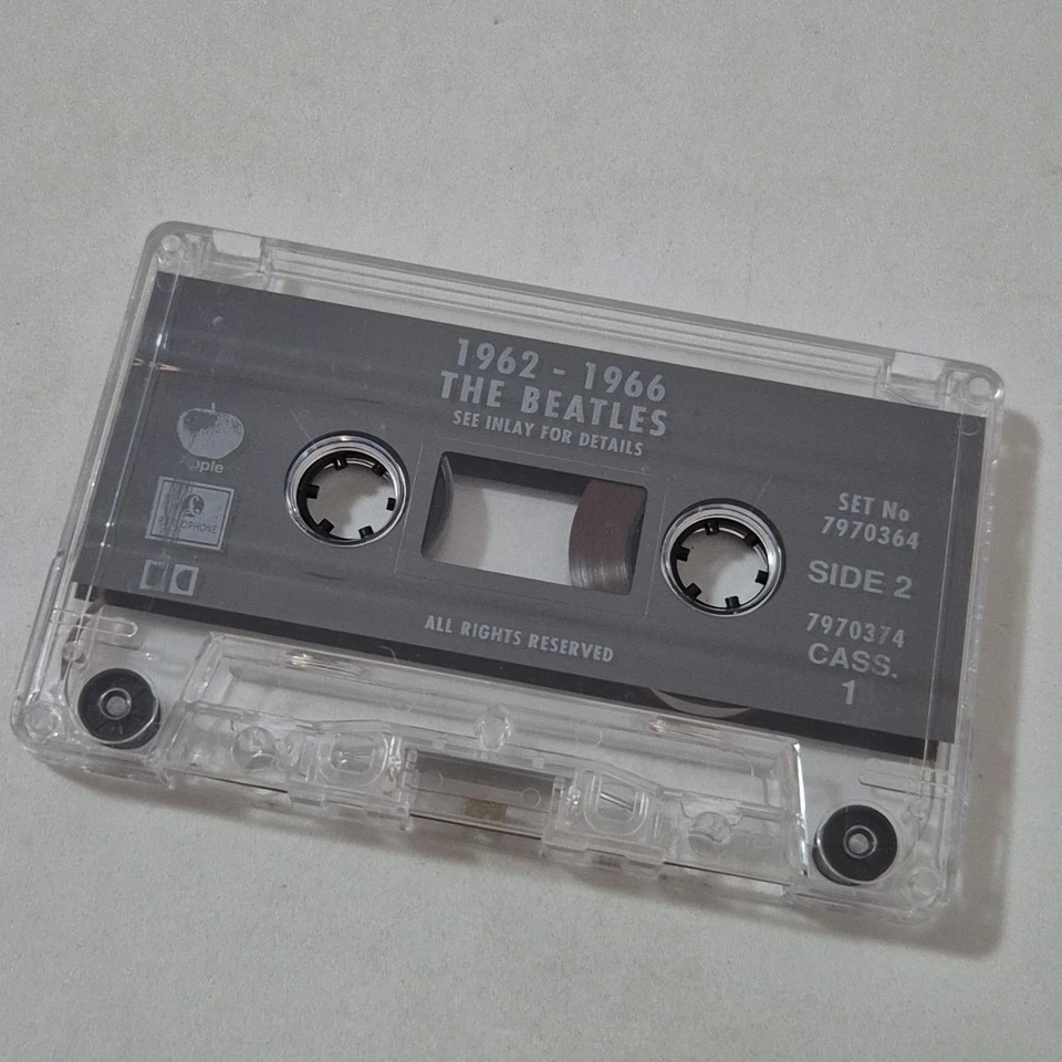 THE BEATLES '1962-1966' 1993 Cassette Tape Album (Tape 1 Of 2) Apple/EMI - Image 4 of 4