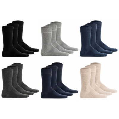 Hudson Unisex Socken, 3er Pack - Simply, Basic Socken, einfarbig