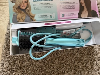 Shark Glossi Hot Air Blowout Brush, Blue color