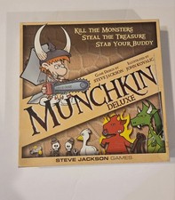 Steve Jackson Games Munchkin Deluxe Board Gam...