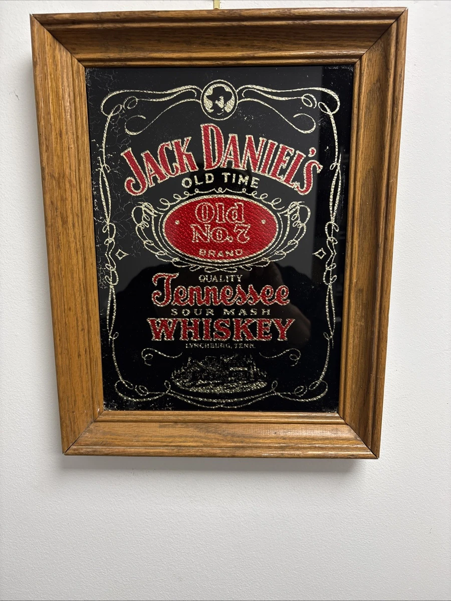 Jack Daniel's ウエスタンスタイルミラー Whiskey Mirror In Jack Daniel'S Advertising Collectibles for sale