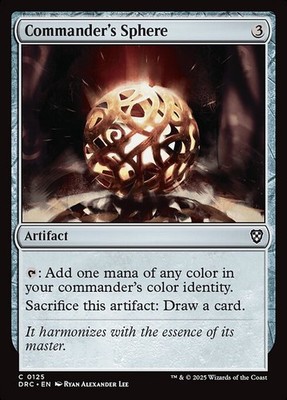 Commander's Sphere 125 C Normal DRC MTG NM