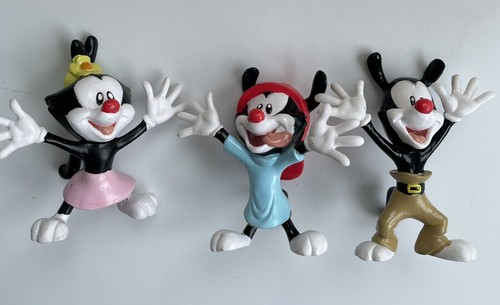 SELTENE KOMPLETTE Store Vorpackung Vintage Daikin Animaniacs Yakko Wakko Punkt PVC Figuren - Bild 2 von 7
