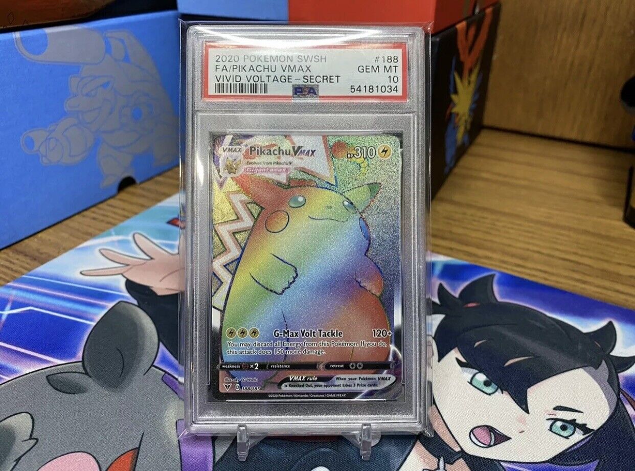 Pikachu VMAX Hyper Rare - 188/185 - Vivid Voltage – Card Cavern