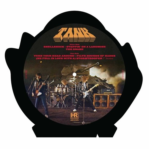 TANK 5 picture disc lot damned metal nwobhm kbd punk hardcore thrash - Picture 12 of 16