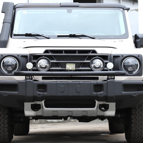 Front Bumper Upper Light Bar Mount Bracket Holder Fits Ineos Grenadier 2022-2024 - Picture 2 of 12