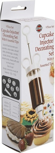 Deviled Egg Filler Tool Maker Tube Syringe Filling Dispenser Cake Decorating Set - Picture 5 of 8