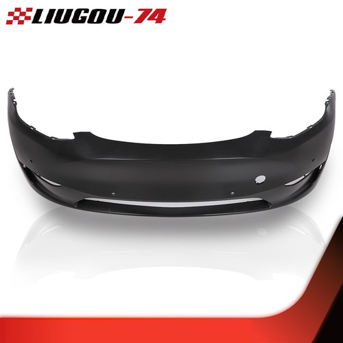 Front Bumper Cover Panel Fit For 2020-2023 Tesla Model Y w/ Park Sensor Hole - Picture 6 of 9