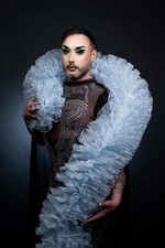 Silver Organza Boa 6ft / 1.8m