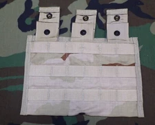 USGI US Army 3-Color DCU Desert Camouflage Molle II 3 Magazine Side Pouch