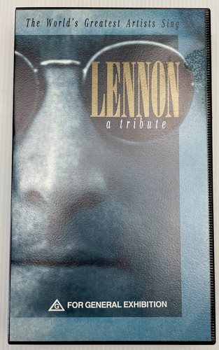 Lennon A Tribute VHS Video Cassette Tape PAL G 1991 - Picture 6 of 10