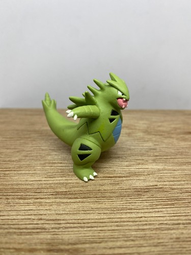 Pokemon Tomy Zukan Scale 1/40 Tyranitar Figure Japan - Picture 2 of 7