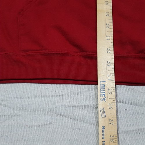 Alabama Crimson Tide Sweater Men Medium Red Sweatshirt Hoodie Pullover Champions - Picture 6 of 11