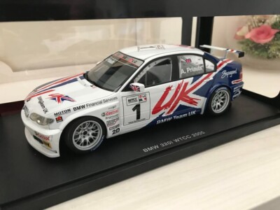 BMW 320i WTCC 2005 plain ミニカー Autoart 1/18 AUTOart BMW 320i WTCC 2005 Plain Body Black w/ Box From