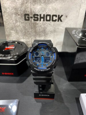 Casio G-Shock GA-100-1A2 Resin Strap Men Watch Original New