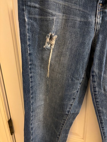 Pantalones de mezclilla J.Crew/jeans Good Karma desgastados talla 28 - Imagen 5 de 8