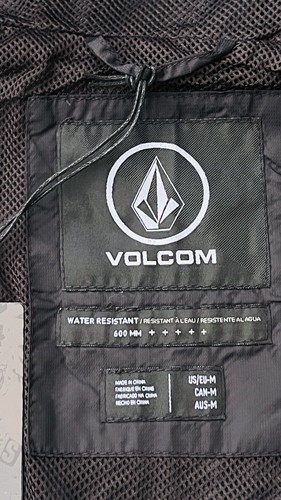Volcom Ermont Jacket Size M Black Mens Windbreaker Jacket Size M - Picture 5 of 11