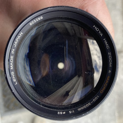 HOYA 100-300mm f5 ZOOM LENS MINOLTA MD MOUNT LENS FOR SLR CAMERAS - Picture 3 of 10