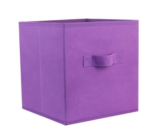 Faltbare Aufbewahrungsboxen 2er Pack Würfel Faltbar Spielzeug Buch Tücher Box Organizer - Bild 6 von 9