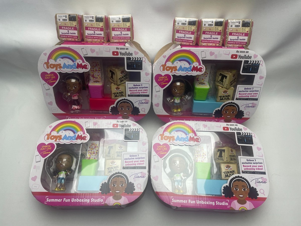 Tiana Toys And Me Tiana Summer Toys And Me Fun Unboxing Studio