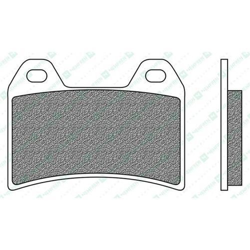 Newfren R01 (Z04 Equ) Set Pastiglie Freno Anteriore Aprilia RSV 1000 Tuono Fighter 2003-05 - Foto 3 di 3