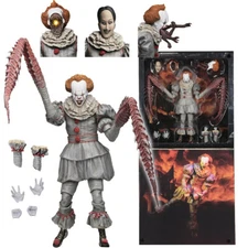 IT Ultimate Pennywise The Dancing Clown 2017 7" Action Figure 1:12 Scale NECA