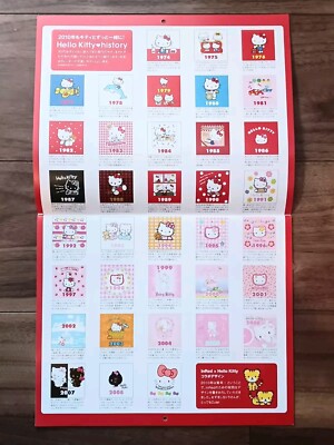 Hello Kitty Sanrio × InRed Calendar 2010 Japanese From Japan | eBay