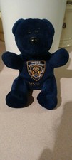 City Of New York Police Department Bear Bean Bag Plush Stuffed Animal Navy Blue