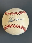 Walt Weiss A’s Marlins Rockies Braves SIGNED Official NL Baseball w/ hologram