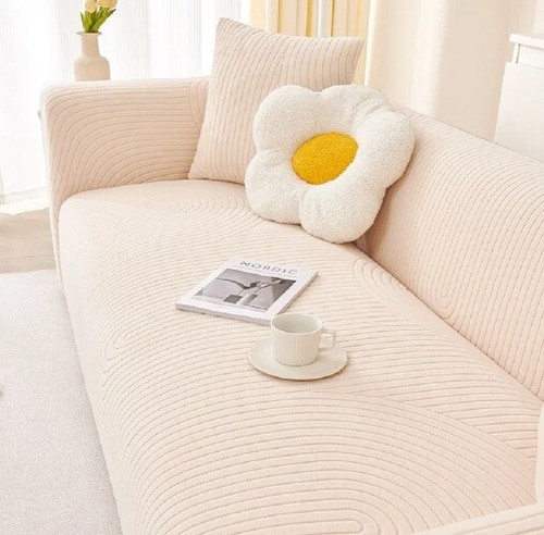 Sofa Cover Elastic Thick Sofa Cover Room Sofa Cover Corner Jacquard Sofa Cover - Picture 11 of 17