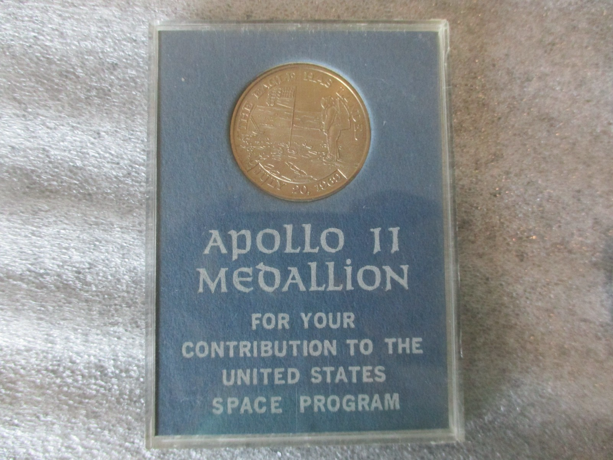 NASA APOLLO/SKYLAB/SOYUZ/MSFC COINS - FLOWN(3)+40th ANNIVERSARY(1