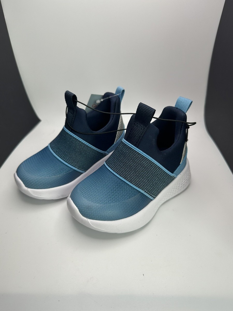 Cat & Jack Slip On Shoes Toddler Blue White Athletic Mesh