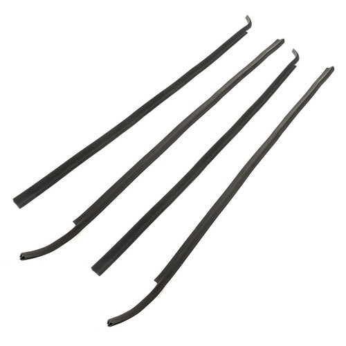 4x Fensterschacht Leiste Fenstergummi vorne links rechts für VW GOLF I 17 74-85 - Picture 2 of 12