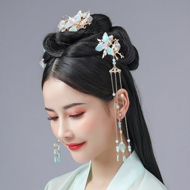 Hanfu Hair Pins with Traditional Motifs