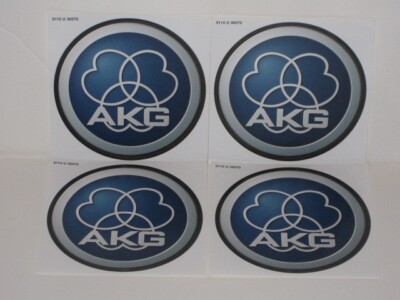 AKG Microphones Sticker X 4 