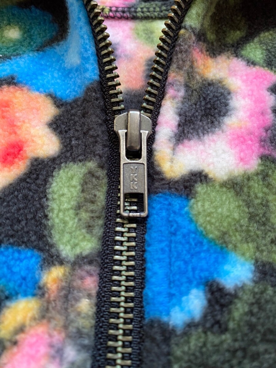 Stussy Floral Multicolor 1/4 Zip Pullover Size S | eBay