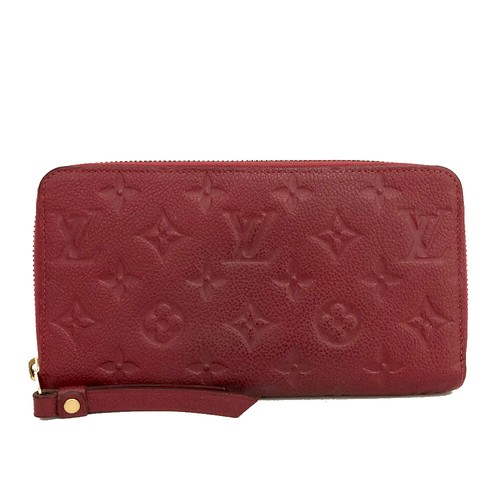 Louis Vuitton Monogram Empreinte Secret Long Leather Zip Around Wallet/2BD1552