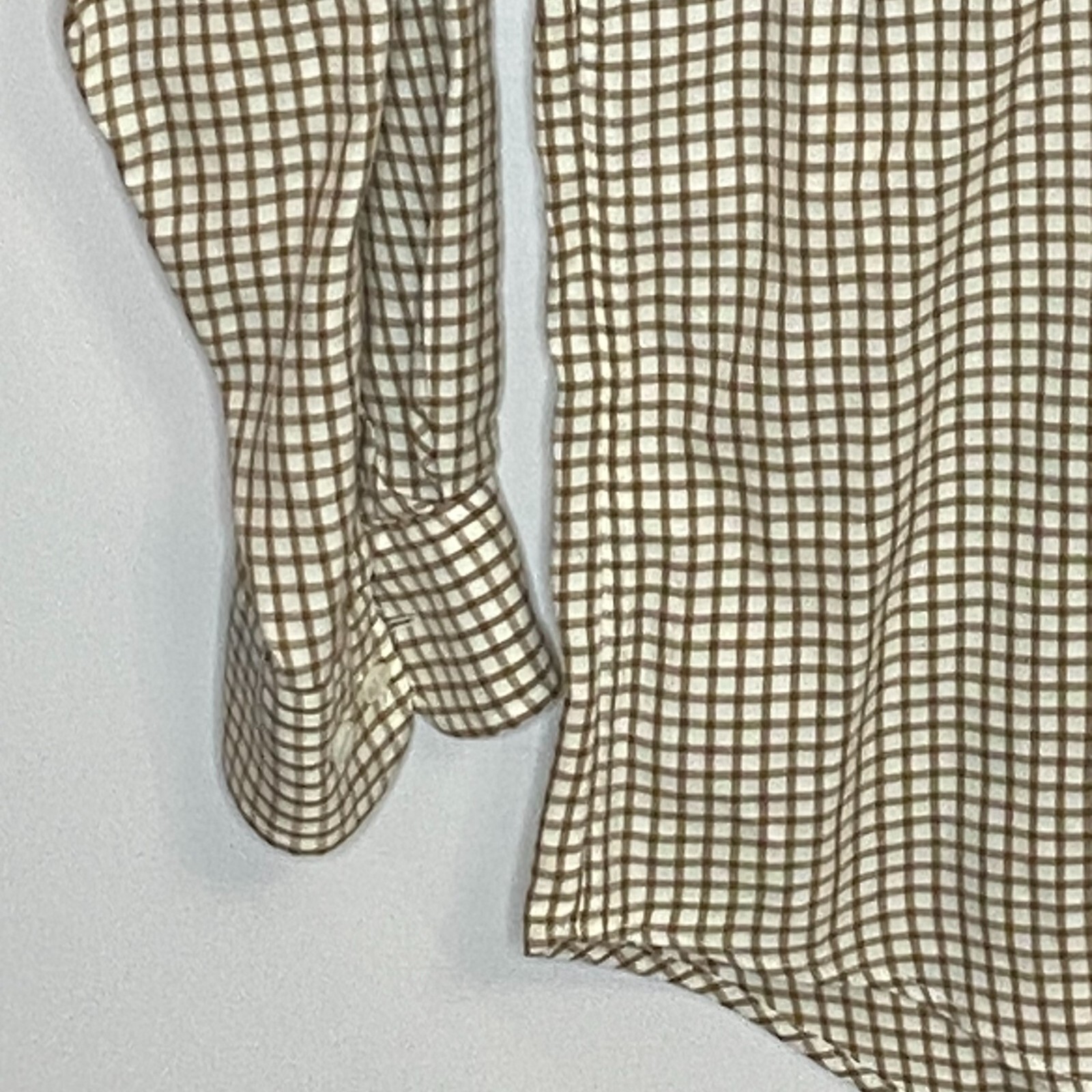 Albert Goldberg Faconnable Checkered Long Sleeve … - image 4