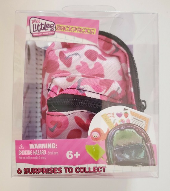 Real Littles 6 Surprises to Collect Backpack Mini Figure for sale
