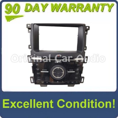 2011 - 2014 Ford Edge OEM Factory Radio AC Climate Dual Control Panel Sony