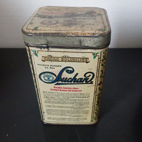 RARE ANTIQUE BOX* COCOA SUCHARD Solubilized* Lithographed Sheet 1 KG No. 284 - Picture 5 of 7