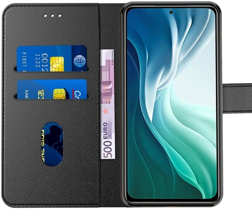 Coque Flip Case Xiaomi Redmi A1 10C Note 11 10 Pro Mi 11 Pro Housse Portefeuille - Photo 3/8